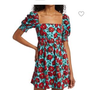Alice + Olivia Red Floral Dress